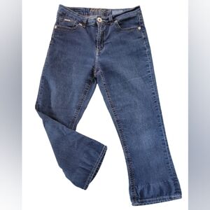 CARRELI JEANS Cropped Denim Blue Jeans, Size 30